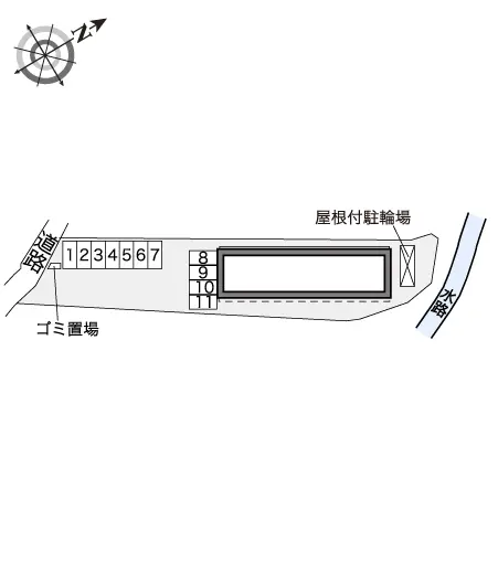 広島市安佐南区上安７丁目 月極駐車場